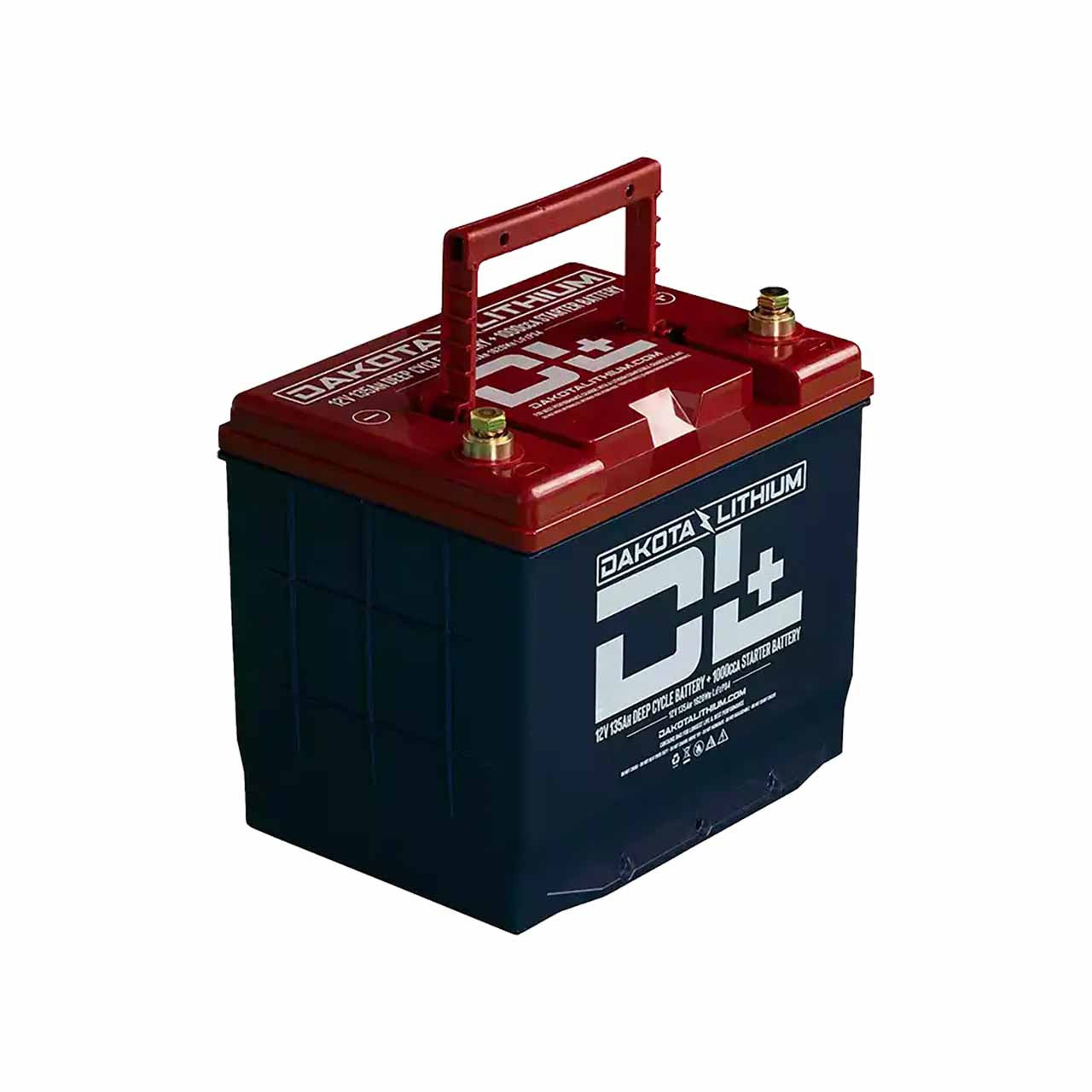 Dakota Lithium 135AH 12V - Dual Purpose - Includes 110v 12V 10A Charger