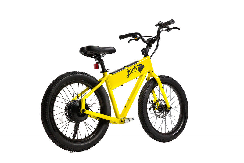 JackRabbit XG - Lightweight & Compact XL Micro eBike, Yellow