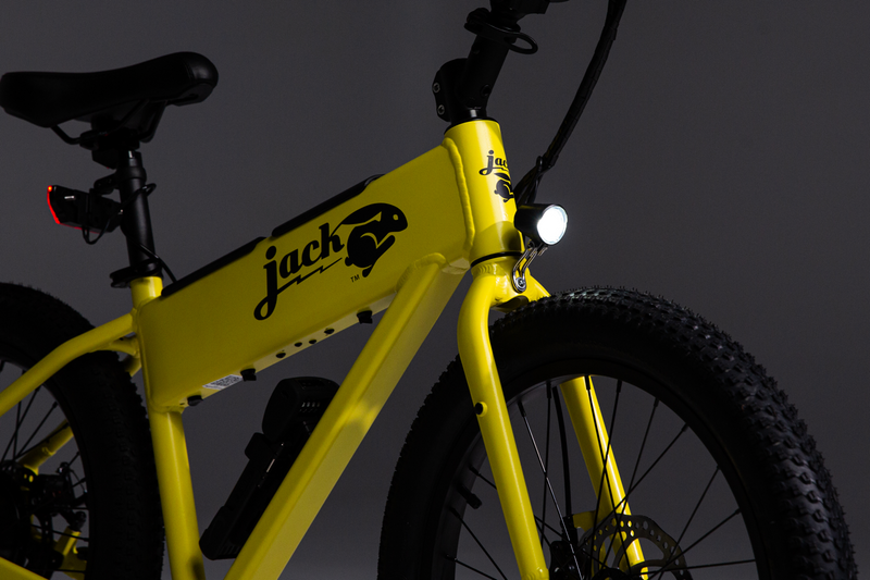 JackRabbit XG - Lightweight & Compact XL Micro eBike, Yellow