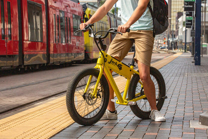 JackRabbit XG - Lightweight & Compact XL Micro eBike, Yellow