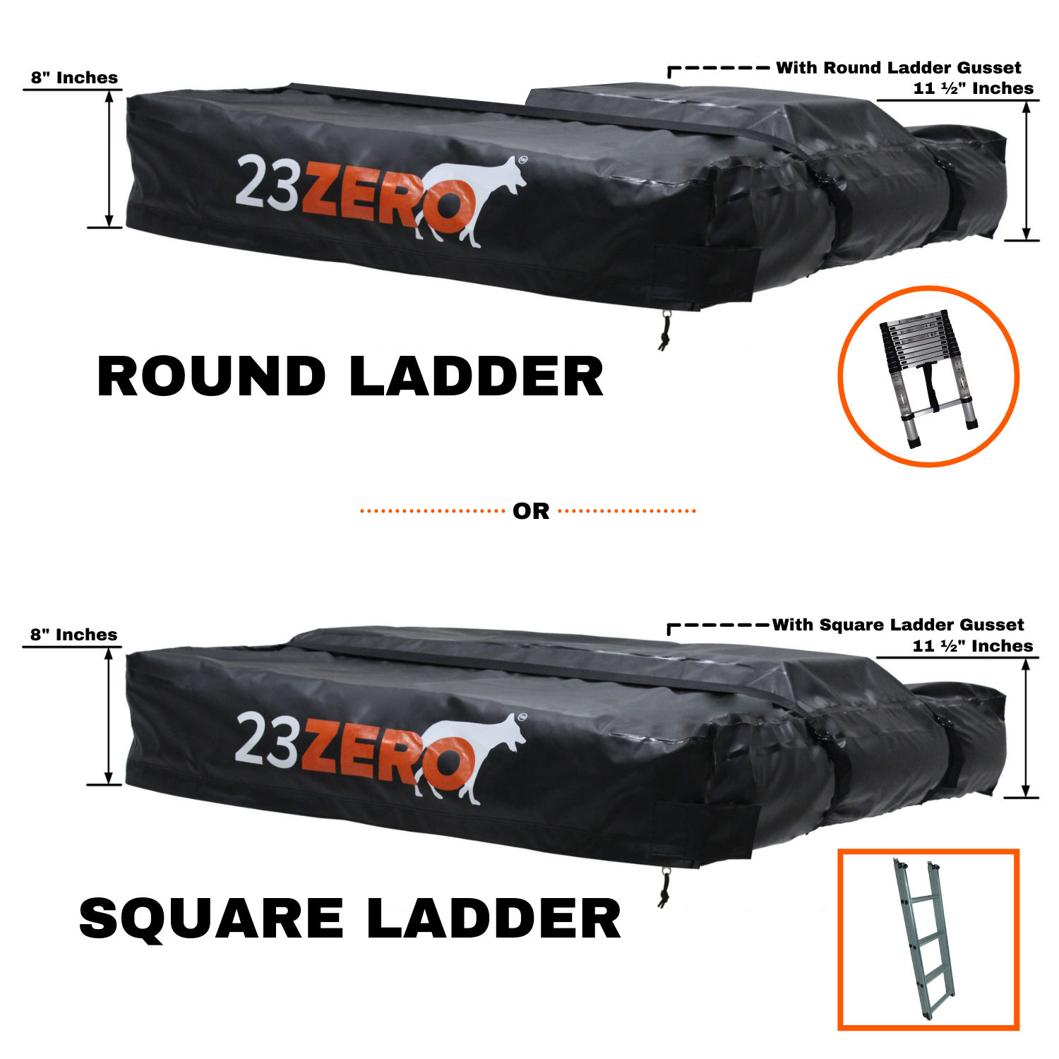 CO-Transit Cover 87 Black Square Ladder