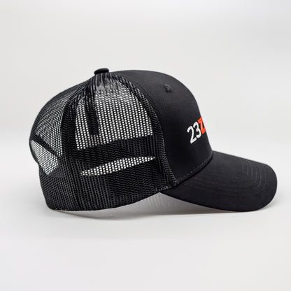 MER Adjustable Mesh Trucker Hat Black