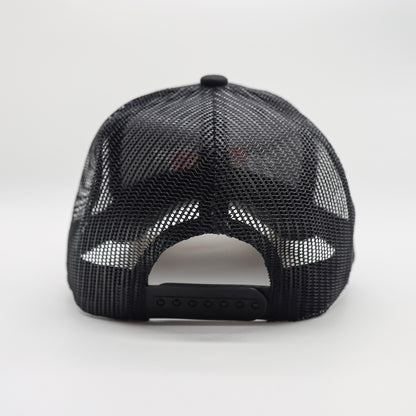 MER Adjustable Mesh Trucker Hat Black