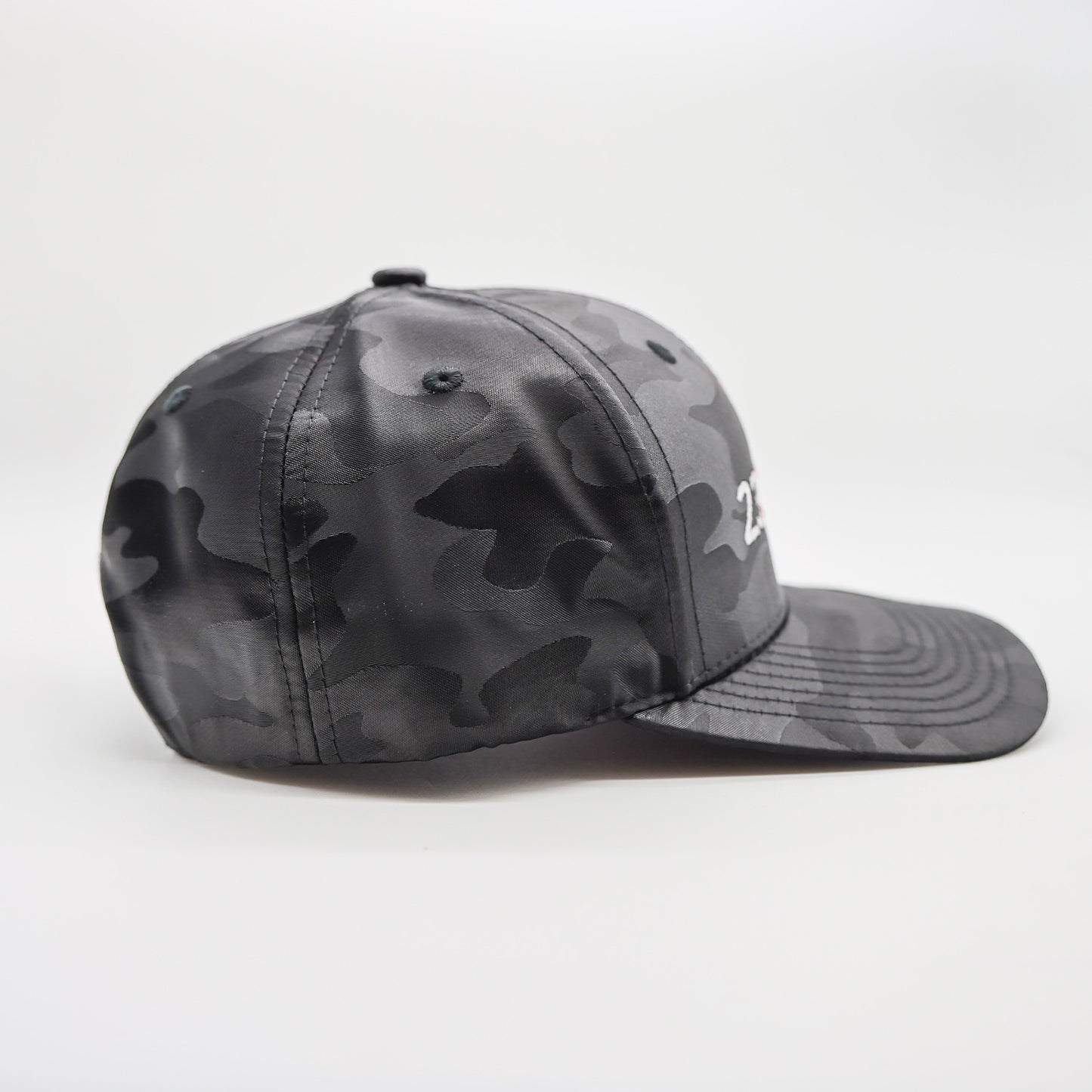 MER Adjustable Mesh Trucker Hat Black Camo