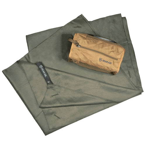 Gear Aid Microfiber Towel XL OD Green