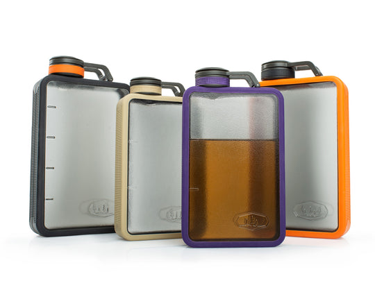 GSI BOULDER FLASK 10 OZ ORANGE