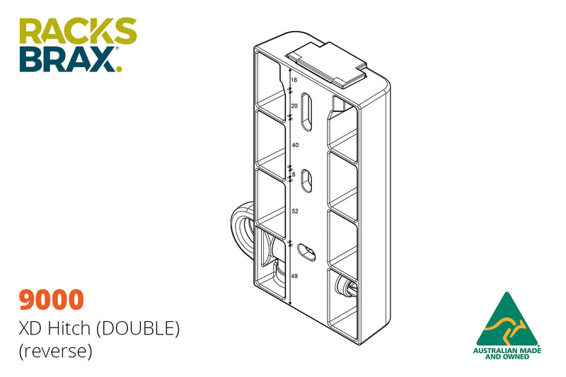 Racksbrax XD Hitch (Double)