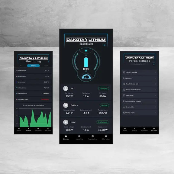 Dakota Lithium Solar Controller - 300W with Bluetooth