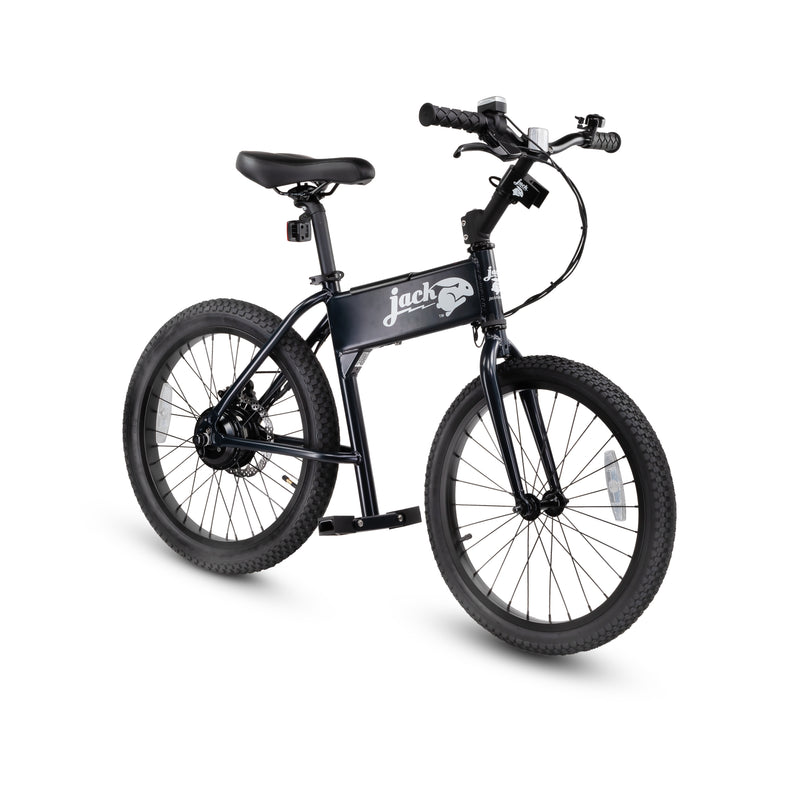 JackRabbit OG - Lightweight & Compact Micro eBike, Black