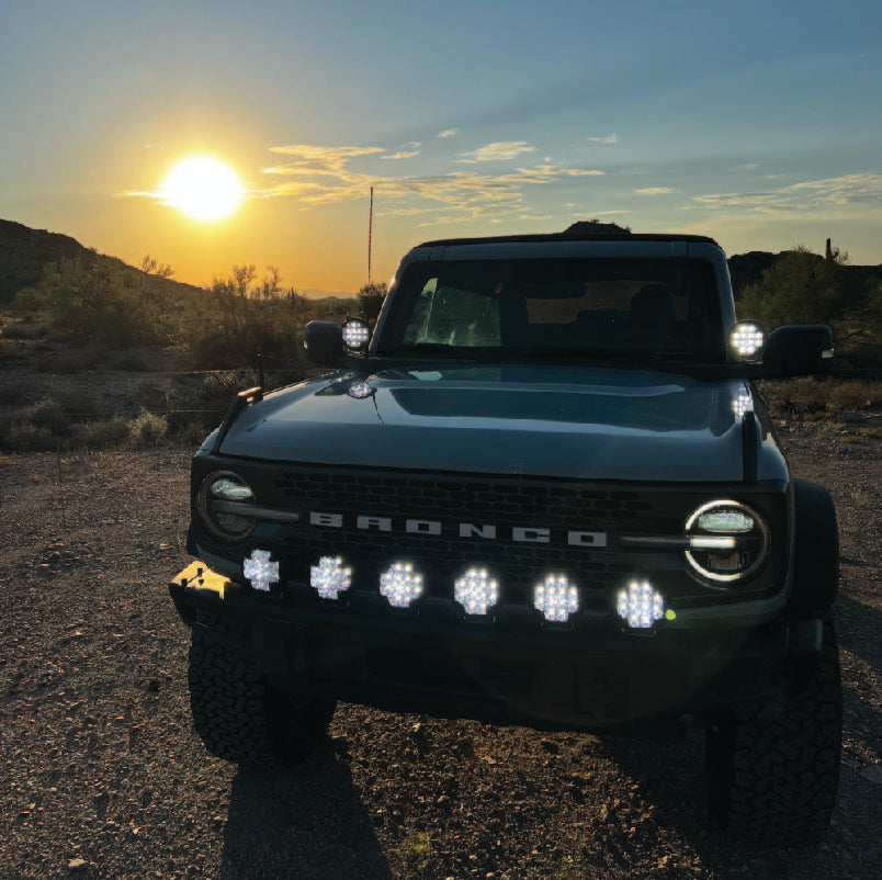 Nacho Gen 6 Ford Bronco Modular Bumper Mount