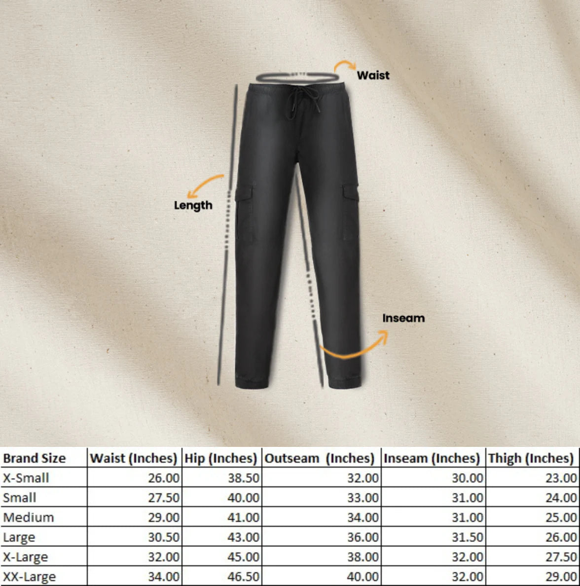 Cargo Stretch Jogger Pants