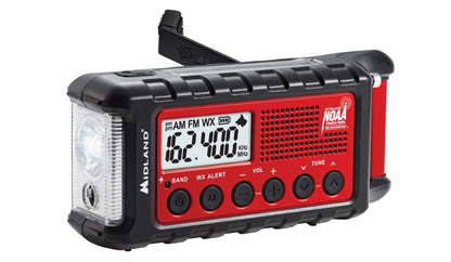 Midland Emergency Crank Weather Radio 2600 mAh