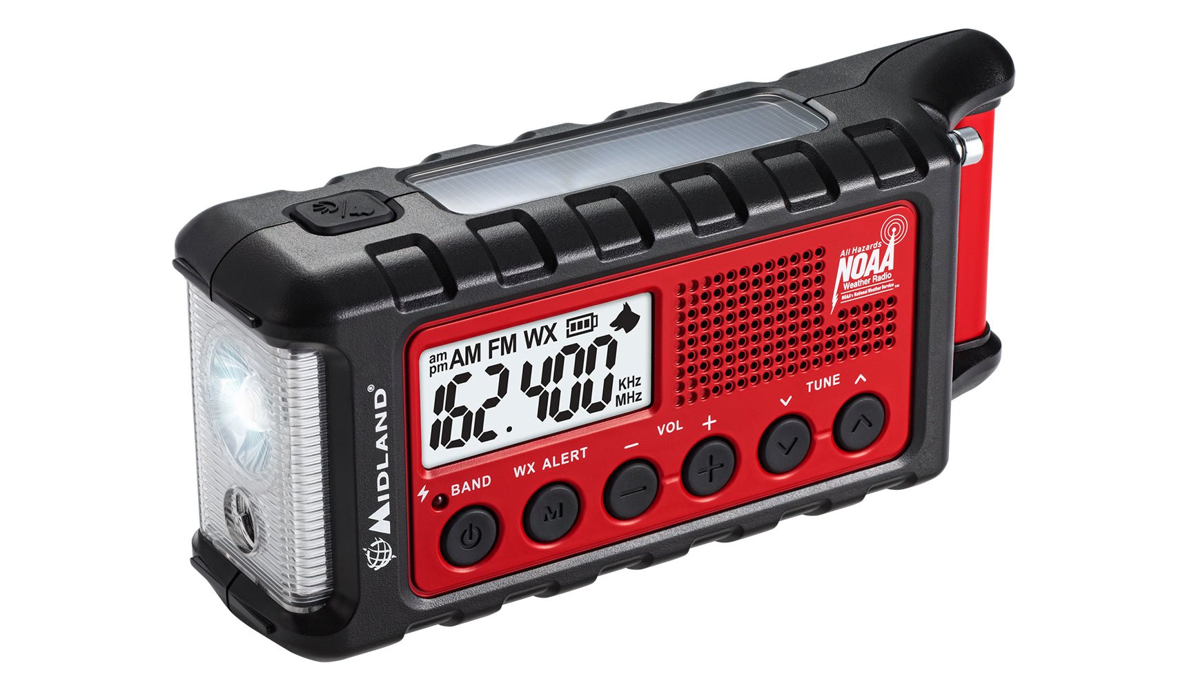 Midland Emergency Crank Weather Radio 2600 mAh