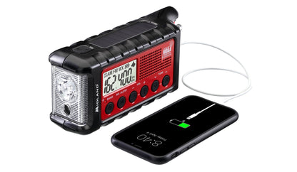 Midland Emergency Crank Weather Radio 2600 mAh