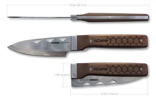 nCamp Elite Chef-style Food Prep Knife