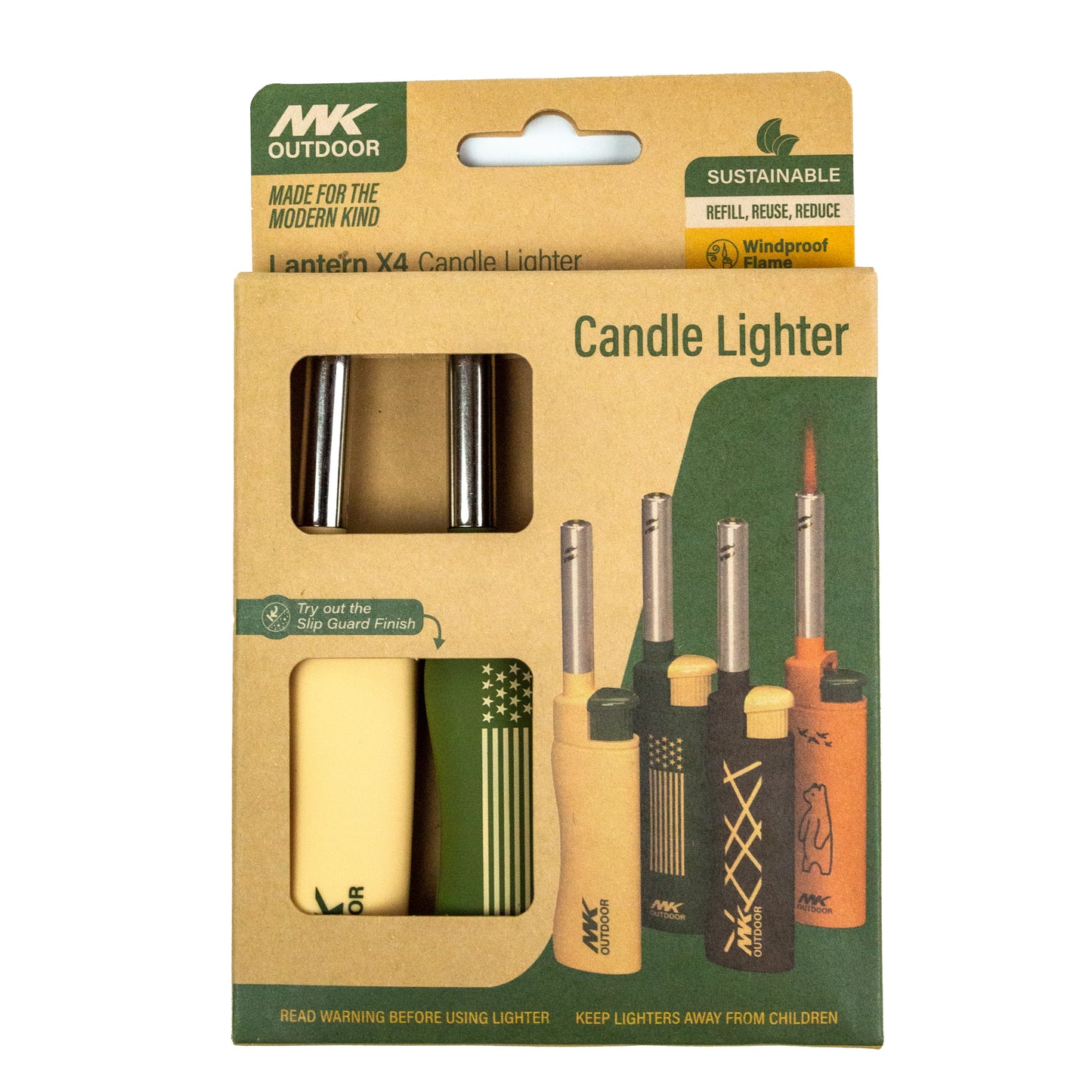 MK Outdoor Lantern Mini Utility Lighter (Pack of 4)