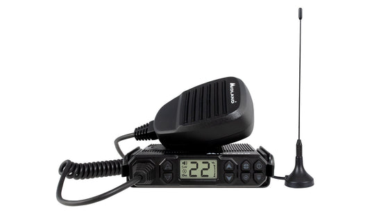 Midland Micro Mobile 5 Watt GMRS Radio with Weather and Magnetic Mount Antenna