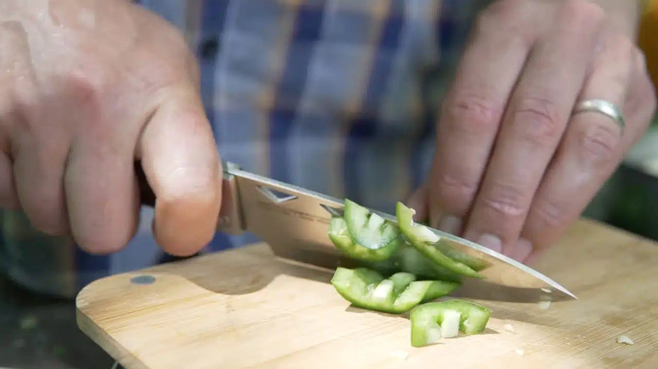 nCamp Premium Chef-style Food Prep Knife