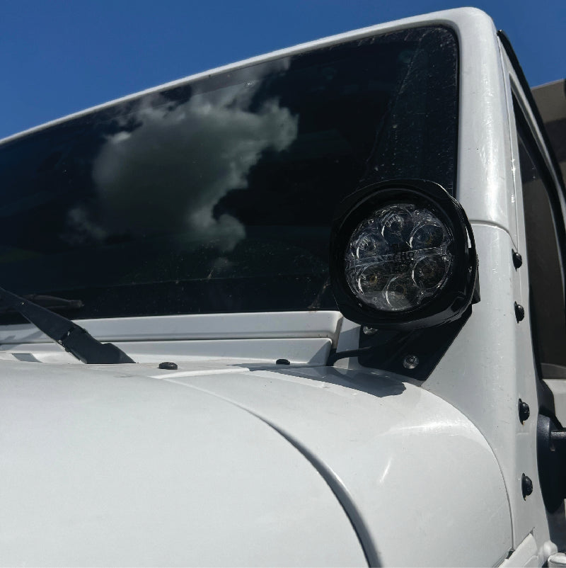 Nacho Jeep JK A Pillar / Ditch Mount for Quatro