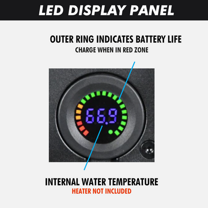 RinseKit Rack Shower Electric Portable Shower