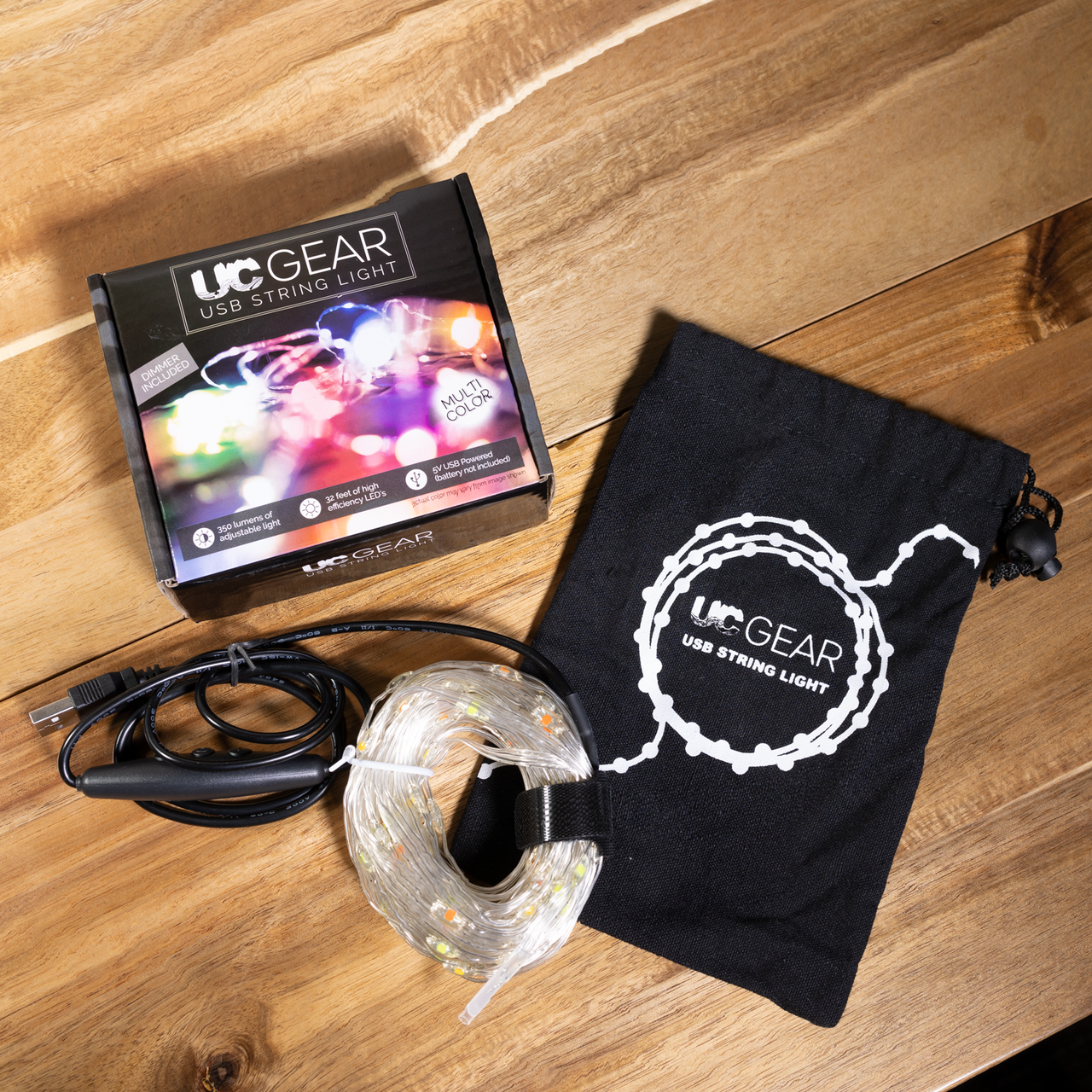 UC Gear LED String 32' - Multi Color