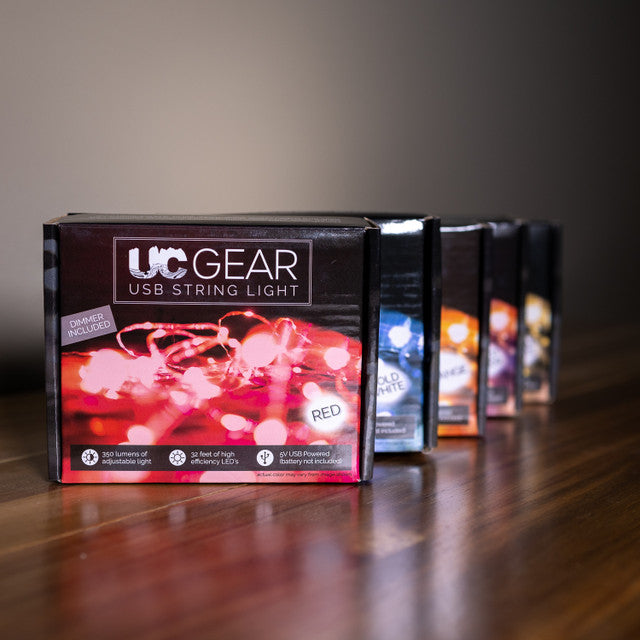 UC Gear LED String 32' - Red