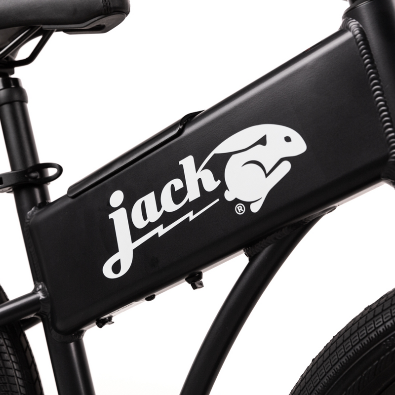 JackRabbit OG2 - Lightweight & Compact Micro eBike, Black