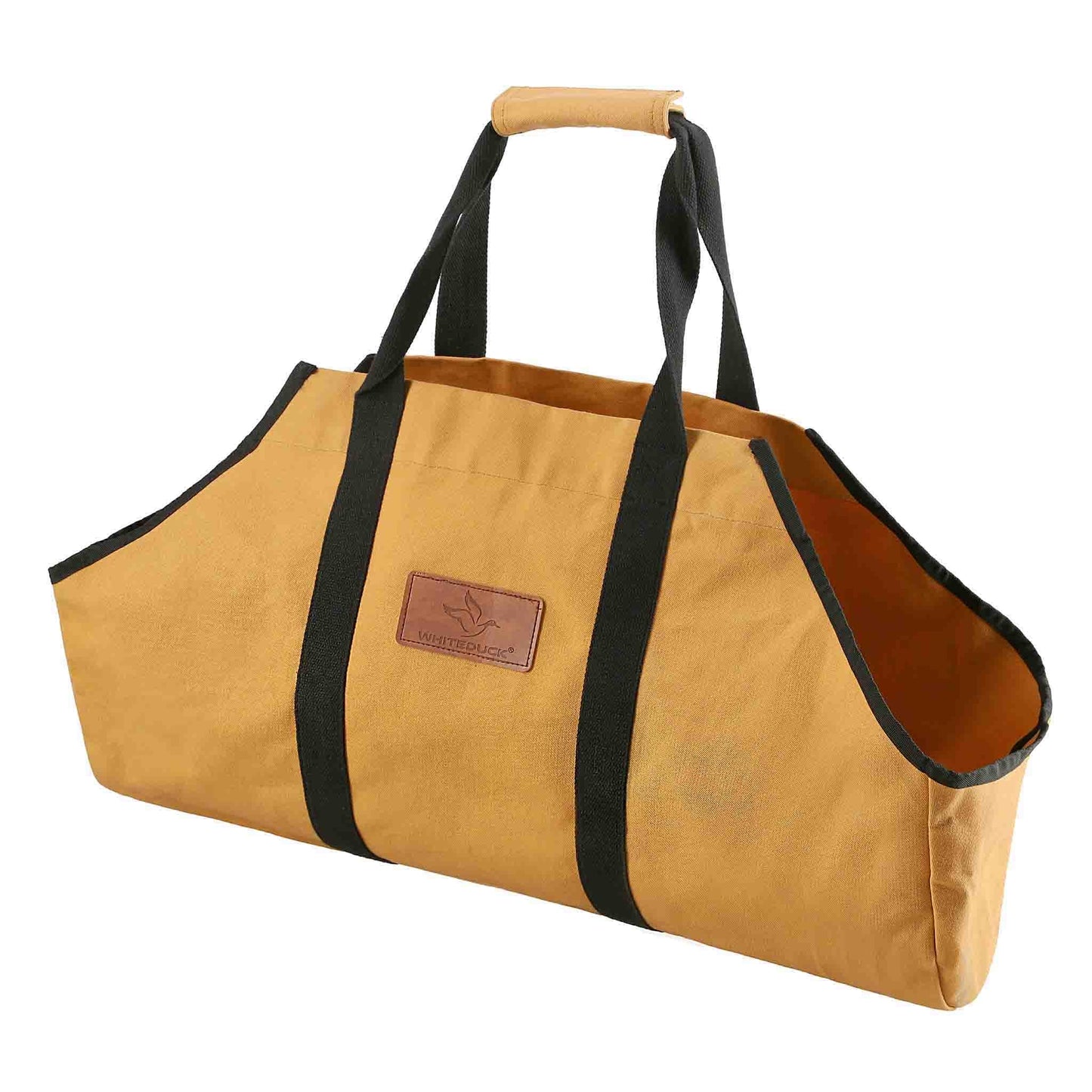 Canvas Firewood / Log Carrier - Boat Shaped