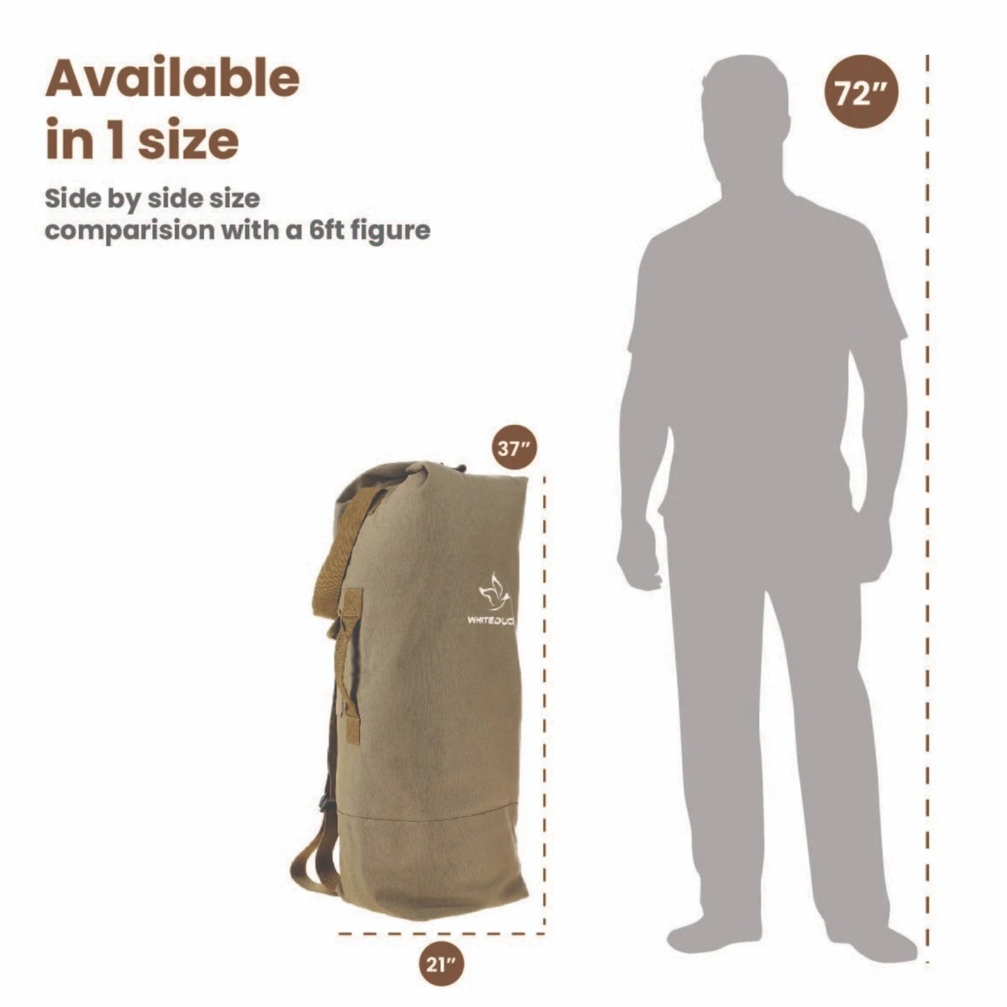 Hoplite Canvas G.I. Top Load Bag