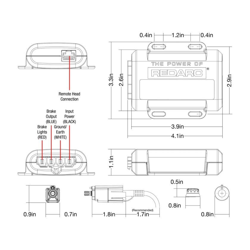 REDARC Tow-Pro Liberty Electric Brake Controller