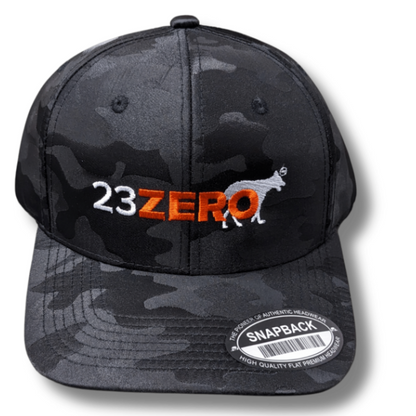 MER Adjustable Mesh Trucker Hat Black Camo