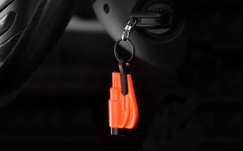 Resqme Keychain Car Escape Tool - Black (12 Units)