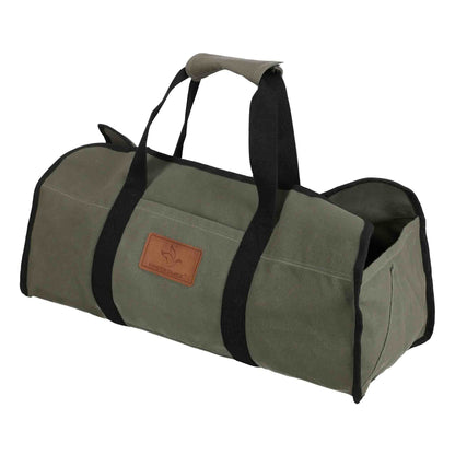 Canvas Firewood / Log Carrier - Tote Shaped